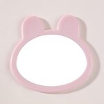 Rabbit Shape Pocket Mirror - Lyder Custom Logo Single Sided Silver Finish Kids Gift
