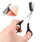 Eyebrow Trimmer Set - LYDER Stainless Steel Multi-Purpose Grooming Kit Tool