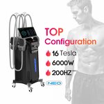 Body Slimming Machine Manufacturer - 16 tesla 6000W 200hz AISPIRIT em sculpt neo