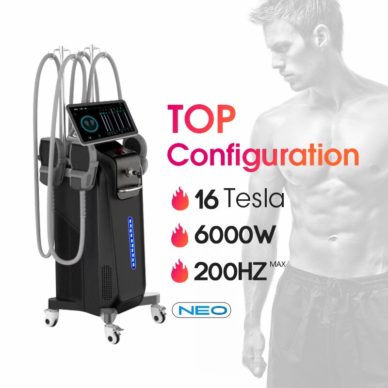 Body Slimming Machine Manufacturer - 16 tesla 6000W 200hz AISPIRIT em sculpt neo