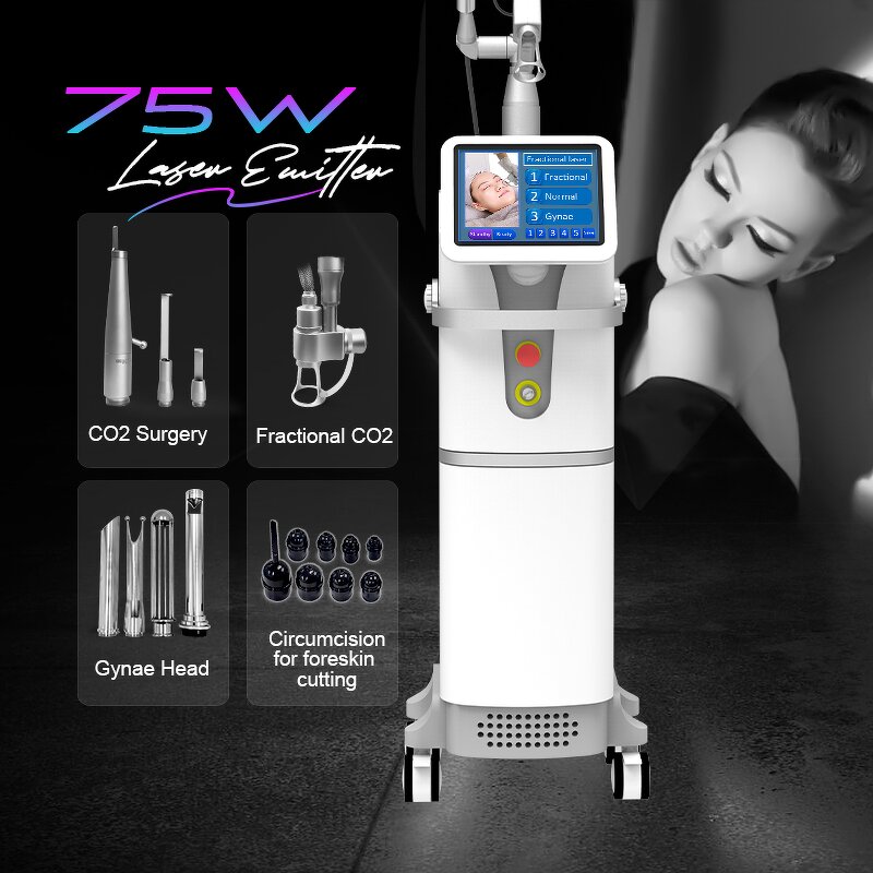 CO2 Laser Machine Manufacturer - 75W Fractional RFING for Vaginal Rejuvenation & Tightening