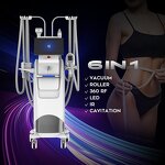Body Contouring Machine Manufacturer - Vela Body Slimming Skin Analyzer 40K 360 Vacuum RFing