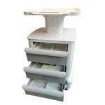 Dental Cart Manufacturer - Base Storage Side Cabinet 3 Drawers Laboratory