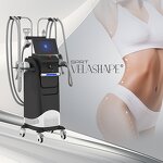 Body Slimming Machine Manufacturer - 6 in 1 Vela Slim IR LED ROLLER Skin Analyzer Vacuum RFing