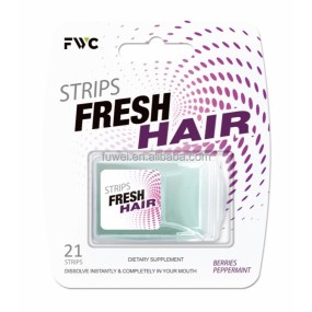 Biotin Oral Strips Factory - Hair Growth Fresh Breath Mouth Supplement Films