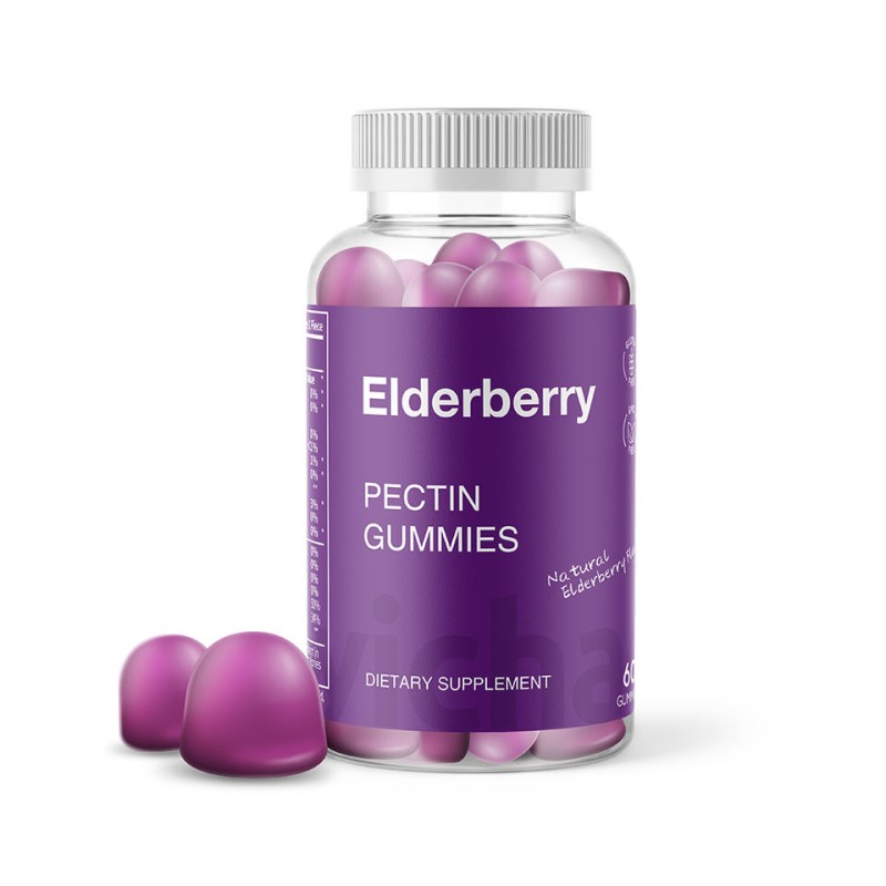 Elderberry Gummies Manufacturer - Private Label Pectin Immune Cranberry Supplement