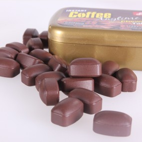 Coffee Tablet Candy Manufacturer - 15g Chewable Real Coffee Powder Candy