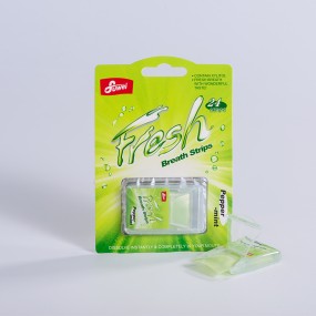 Fresh Breath Strips Manufacturer - Oral Film Dissolving Mint Private Label