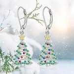 Earrings Manufacturer - Custom Snowflake Design with Moonstone for Women Fashion