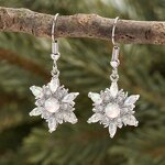 Earrings Manufacturer - Christmas Hat Shaped Round Zircon Stud for Women Wedding