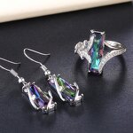 Jewelry Sets Manufacturer - Gift Cute Butterfly Pendants Choker Necklaces Earrings Set