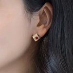 Earrings Manufacturer - Elegant Water Drop Design with Imitated Pearl and CZ