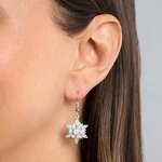 Earrings Manufacturer - Christmas Hat Shaped Round Zircon Stud for Women Wedding