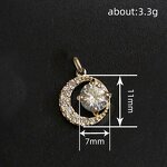 Necklaces Manufacturer - 2025 New Round Shaped Dazzling Cubic Zirconia for Women