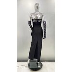 Ball Gown Manufacturer - Women Chic Vintage Floor-Length Lace Zipper Evening Formal Party