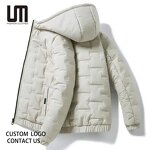 Hooded Coat Manufacturer - Custom Wholesale Autumn Winter Thick Warm Cotton Plus Size 4XL
