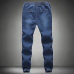 Denim Jeans Manufacturer - Custom Logo Slim Fit Drawstring Ankle-Length Stretch