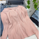 Tees Shirts Sweaters Manufacturer - Liu Ming Cheap Wholesale Women Spring V Neck Long Sleeve