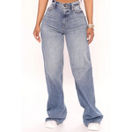 Baggy Jeans Manufacturer - Liu Ming 2025 Y2K Women Loose Denim High Waist Zipper Summer