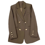 Women Blazer Coat Manufacturer - Liu Ming 2025 Cheap Wholesale Korean Elegant Autumn