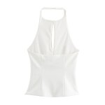 Women Two Piece Set Manufacturer - Liu Ming Custom Summer Camisole Tank Tops + Mini Skirts