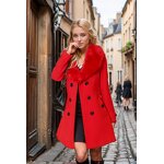 Woolen Coats Manufacturer - Liu Ming 2025 Women Autumn Winter Thick Fur Collar Double Side