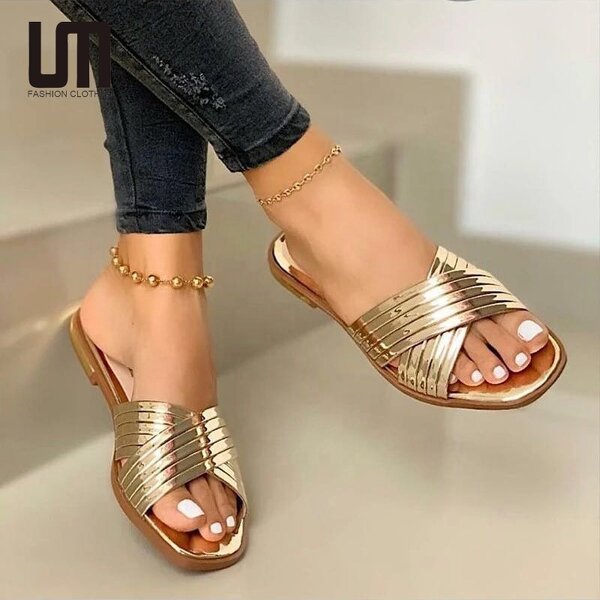 Flat Sandals Manufacturer - Liu Ming 2025 Women Summer New Fashion Outdoor Casual