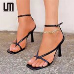 Strap Sandals Manufacturer - Liu Ming 2025 Women Summer Fashion Sexy Thin High Heels