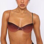 Bikini Swimsuit Manufacturer - Liu Ming Women Summer Bathing Suit Sexy Bra Top Mid Waist