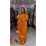 Muslim Robe Dress Manufacturer - Liu Ming African Ethnic Style Loose Casual Arab Islam Print