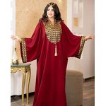 Muslim Long Dresses Manufacturer - Liu Ming 2025 Women African Abaya Plus Size Loose Elegant