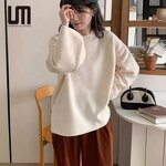 Knitwear Manufacturer - 2026 Women Oversized Round Collar Autumn Winter Thickened Warm
