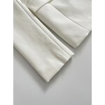 Slim Fit Blazer Manufacturer - Women Single Button Closure Woven Textured Work Evening Outings