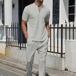 Men Pants Suit Manufacturer - Cheap Hot Selling Casual Zipper Solid Tops Trousers