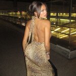 Maxi Dress Manufacturer - 2026 Halter Leopard Print Backless Club Evening Wear