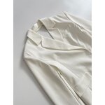 Slim Fit Blazer Manufacturer - Women Single Button Closure Woven Textured Work Evening Outings