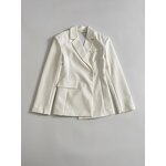 Slim Fit Blazer Manufacturer - Women Single Button Closure Woven Textured Work Evening Outings