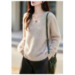 Knit Sweater Manufacturer - Good Quality Thick Warm Oversized Fit Cold Seasons Daily Outings