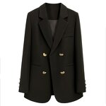 Women Blazer Coat Manufacturer - Liu Ming 2025 Cheap Wholesale Korean Elegant Autumn