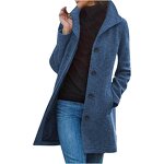 Woolen Coat Manufacturer - 2026 Women Autumn Winter Fashionable Elegant Classic Warm