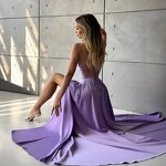 Evening Dress Manufacturer - 2026 Halter Backless Sexy Slit for Party Birthday