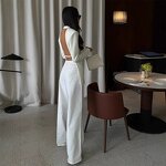 Women Slim Blazer Manufacturer - Autumn Woven Single Button Suit Jacket Office Formal Casual