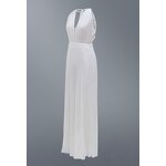 Formal Jumpsuits Manufacturer - Liu Ming Women Sexy V Neck Wide Leg Sleeveless Backless