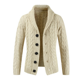 Cardigan Sweater Manufacturer - Clearance Men Autumn Winter Warm Knitted Single Breasted