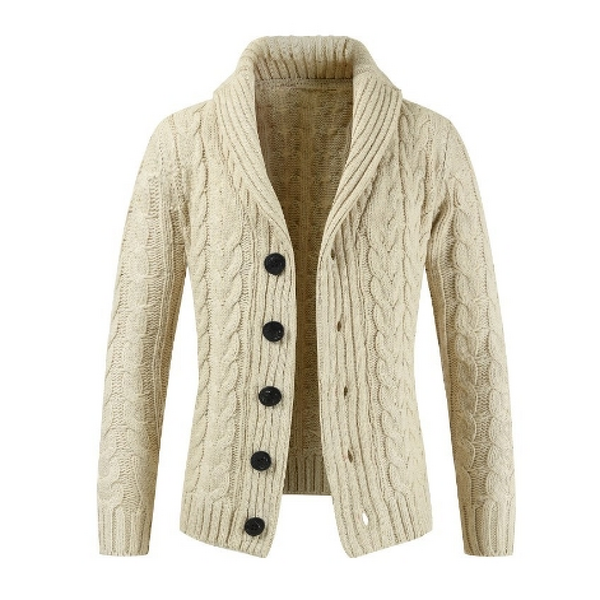 Cardigan Sweater Manufacturer - Clearance Men Autumn Winter Warm Knitted Single Breasted