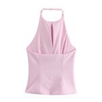 Women Two Piece Set Manufacturer - Liu Ming Custom Summer Camisole Tank Tops + Mini Skirts