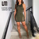 Women Two Piece Set Manufacturer - 2026 O Neck Crop Tank Top + Skirt Y2K Party