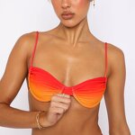 Bikini Swimsuit Manufacturer - Liu Ming Women Summer Bathing Suit Sexy Bra Top Mid Waist