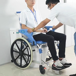 Wheelchair Manufacturer - 2025 Aluminum Alloy Folding Lightweight With Seat Toilet Multi Functional Bathing Chair
