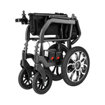 Electric Wheelchair Manufacturer - 2024 Hot Airplane Lithium Battery Aluminum Lightweight Foldable Widened Off-road